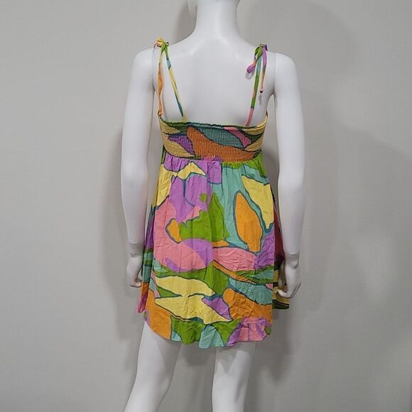 Show Me Your MuMu Gretchen Mini Dress Sz L - Picture 10 of 15